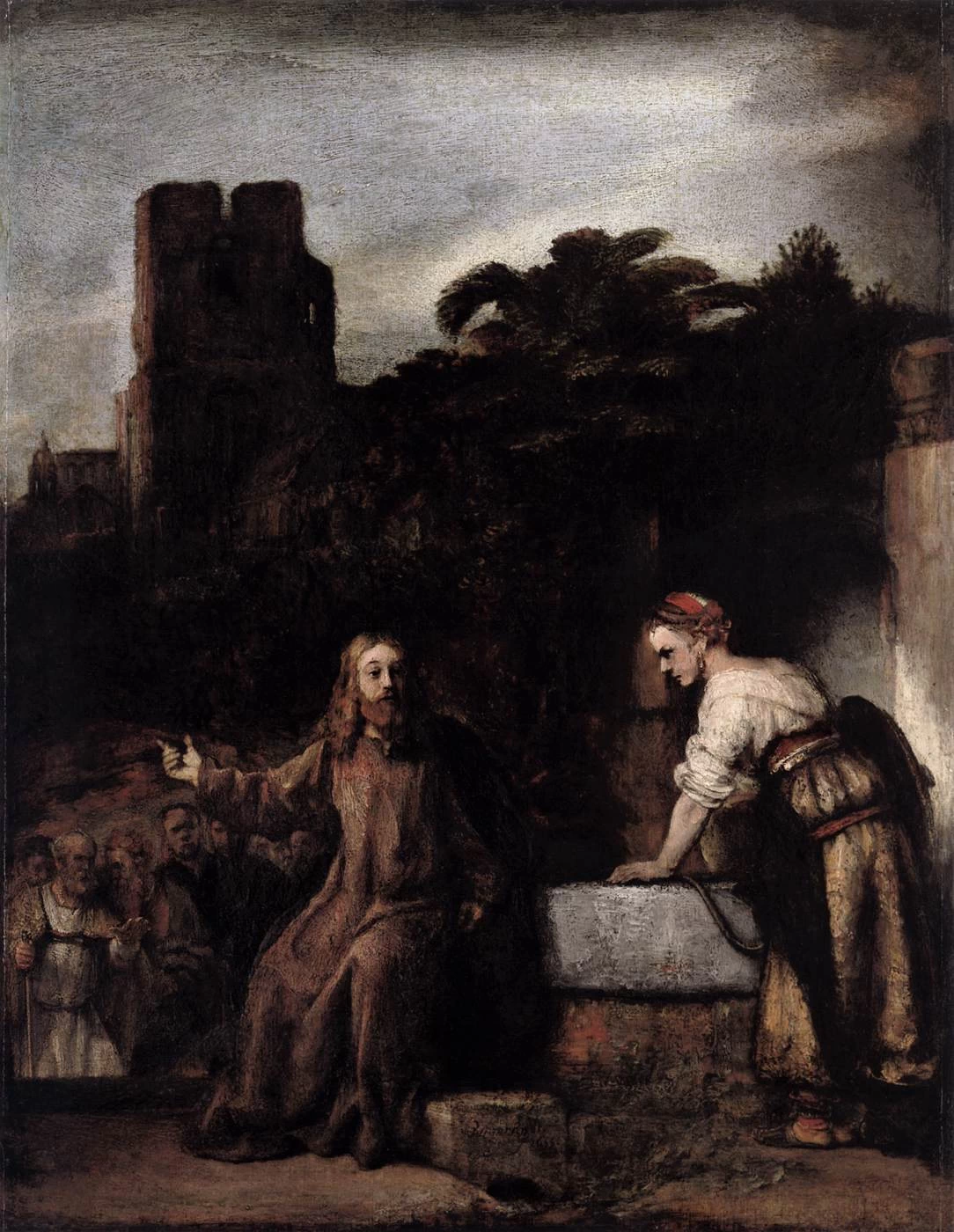 Cristo e la donna di Samaria - Metropolitan Museum of Art, New York